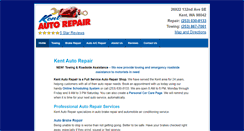 Desktop Screenshot of kentautorepair.com